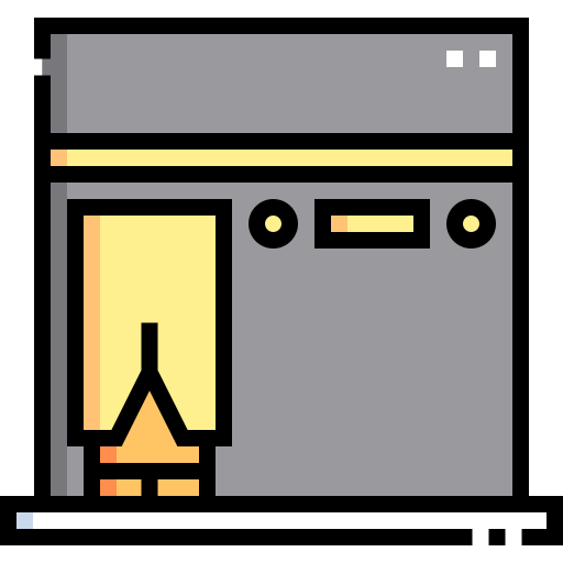 kaaba Detailed Straight Lineal color ikona