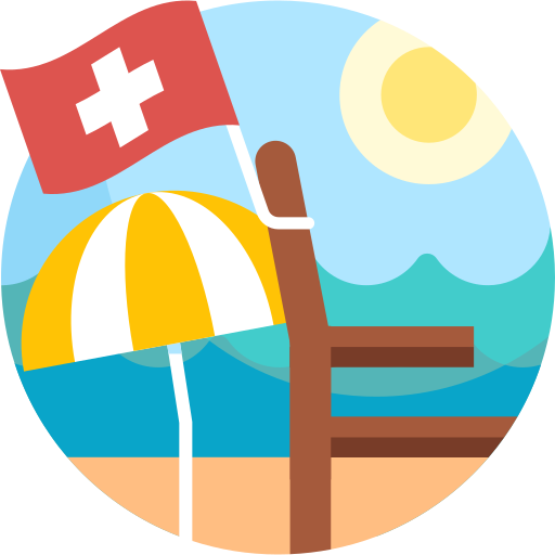 Lifeguard Detailed Flat Circular Flat icon