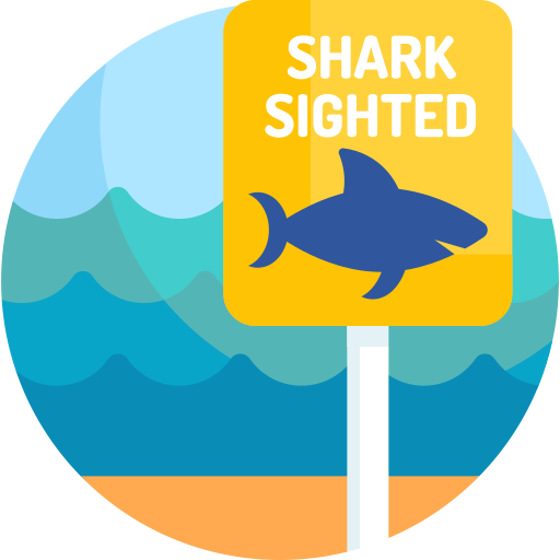 Shark Detailed Flat Circular Flat icon