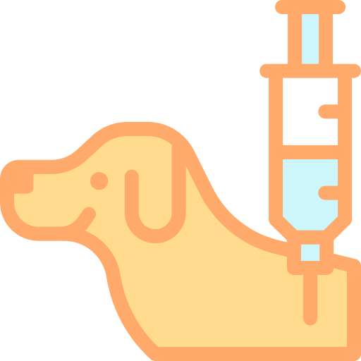 vacunación Detailed color Lineal color icono