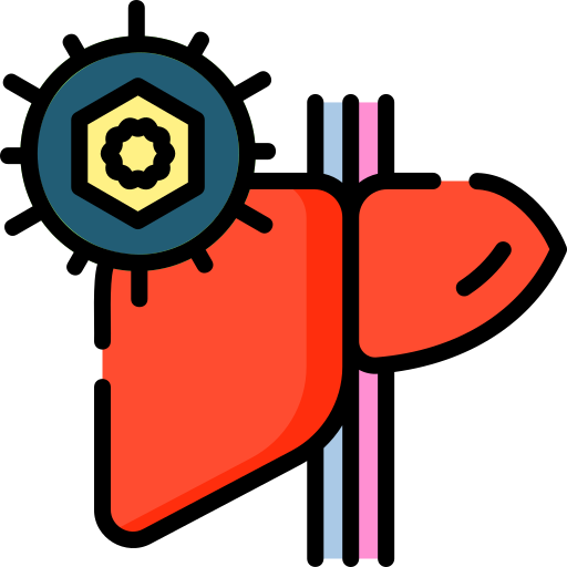 hepatitis Special Lineal color icono