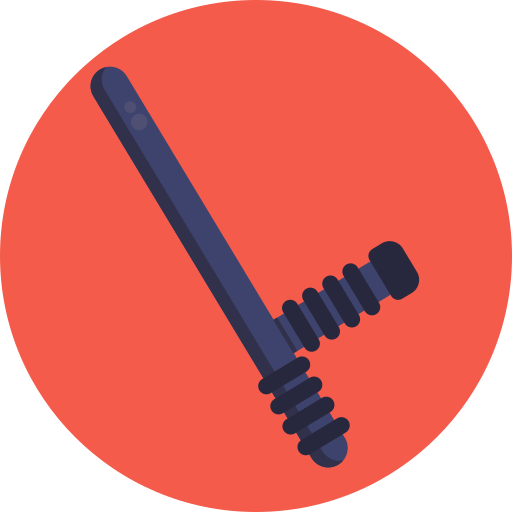 Baton stick Generic Circular icon