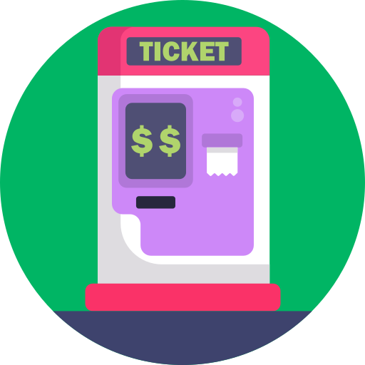 ticket automat Generic Circular icon