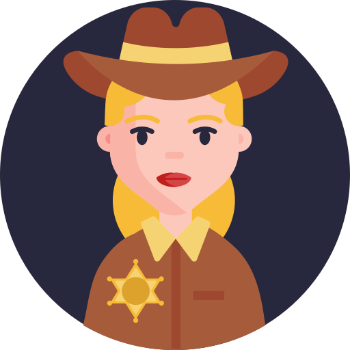 sheriff Generic Circular icoon
