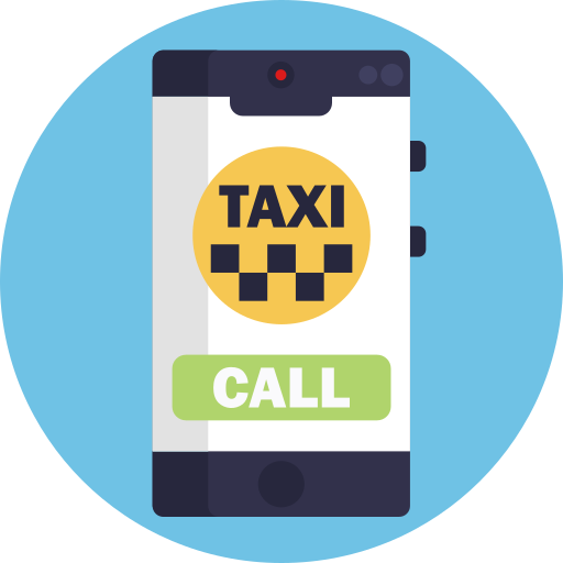 Taxi cab Generic Circular icon