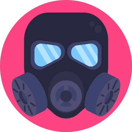 gasmasker Generic Circular icoon