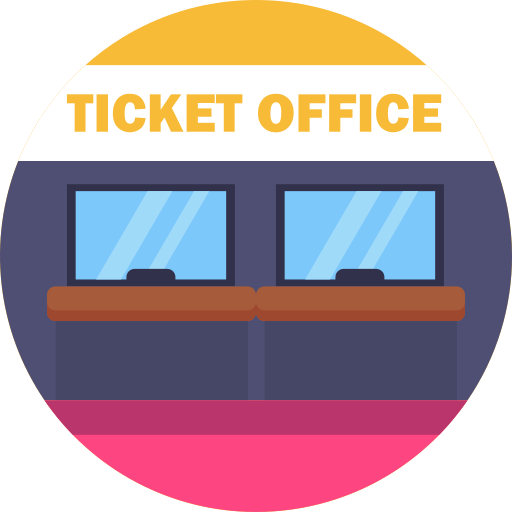 Ticket office Generic Circular icon