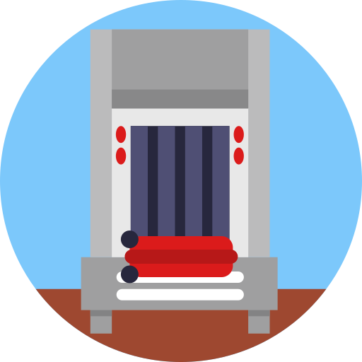 Luggage scan Generic Circular icon
