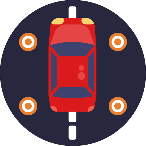 차량 Generic Circular icon