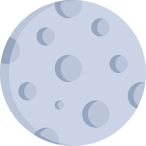 luna llena Special Flat icono