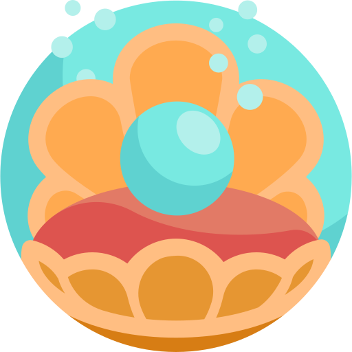 tweekleppig schelpdier Detailed Flat Circular Flat icoon