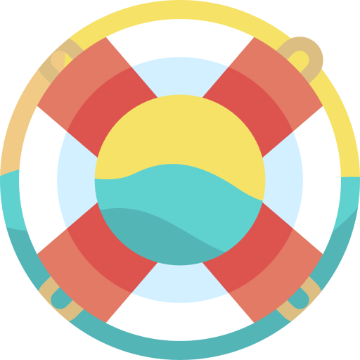 Lifeguard Detailed Flat Circular Flat icon
