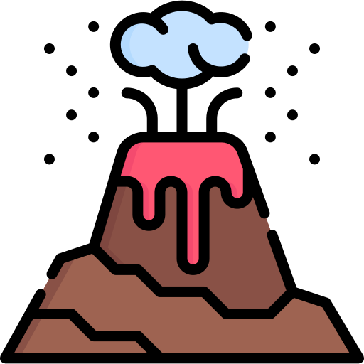 火山 Special Lineal color icon