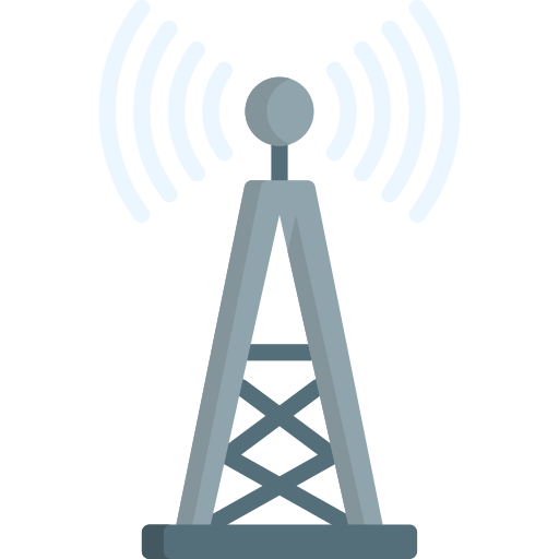 Radio antenna Special Flat icon