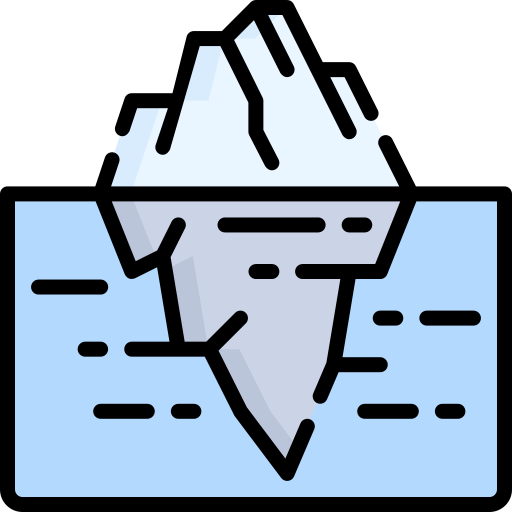 góra lodowa Special Lineal color ikona