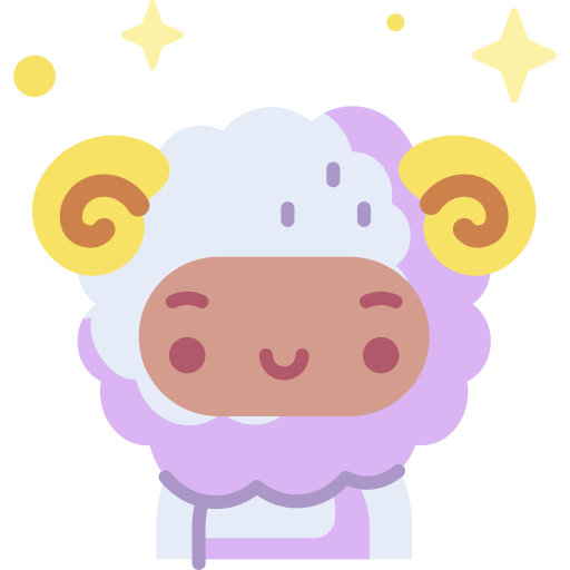 Sheep Special Candy Flat icon