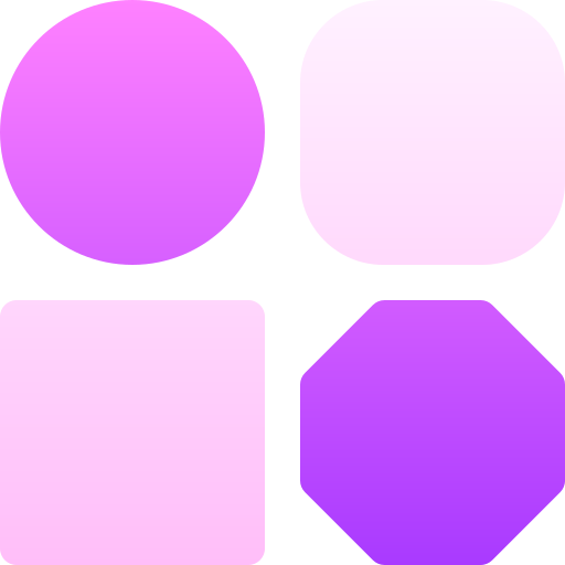 形状 Basic Gradient Gradient icon