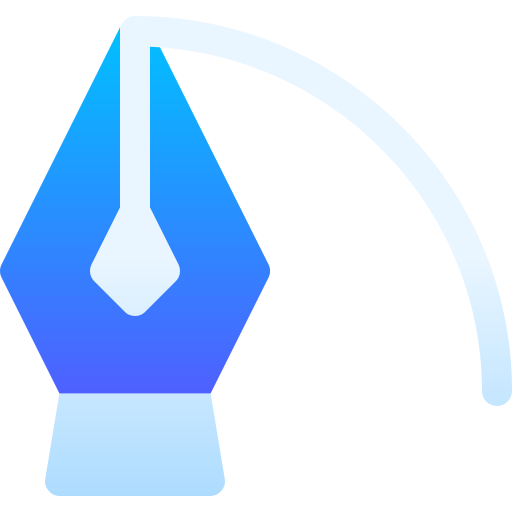 pen gereedschap Basic Gradient Gradient icoon