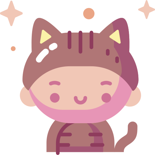 Cat Special Candy Flat icon