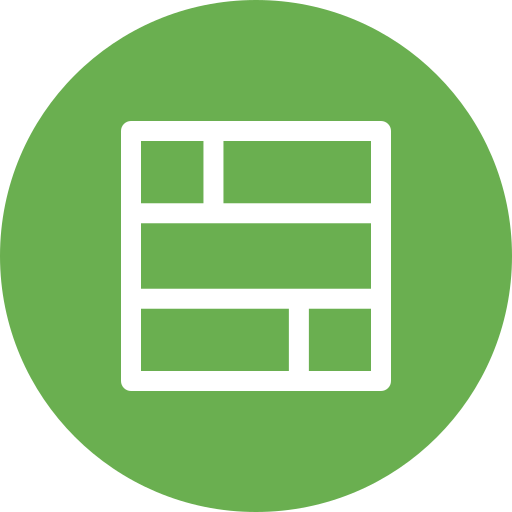 Layout Generic Flat icon