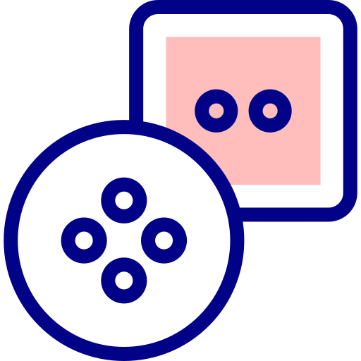 ボタン Detailed Mixed Lineal color icon