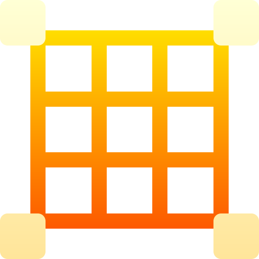 Grid Basic Gradient Gradient icon