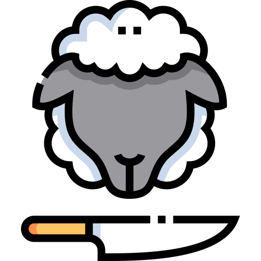 羊 Detailed Straight Lineal color icon