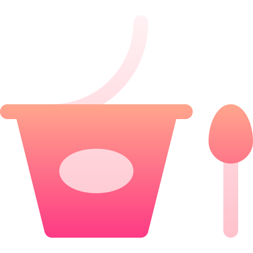 jogurt Basic Gradient Gradient ikona