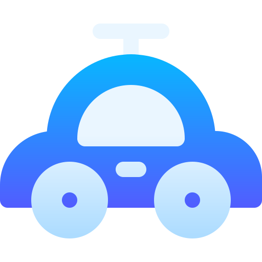 samochód zabawka Basic Gradient Gradient ikona