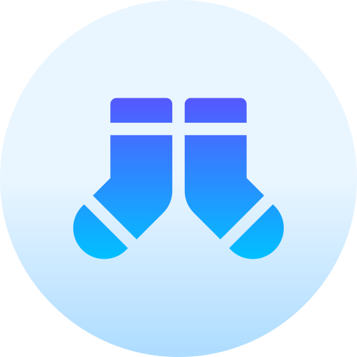 calzini per bambini Basic Gradient Circular icona