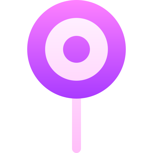 사탕 과자 Basic Gradient Gradient icon
