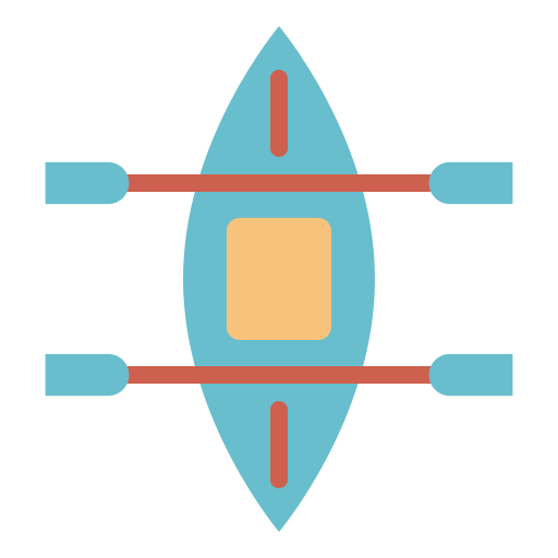 kajak Generic Flat ikona