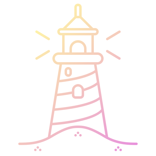 latarnia morska Generic Gradient ikona