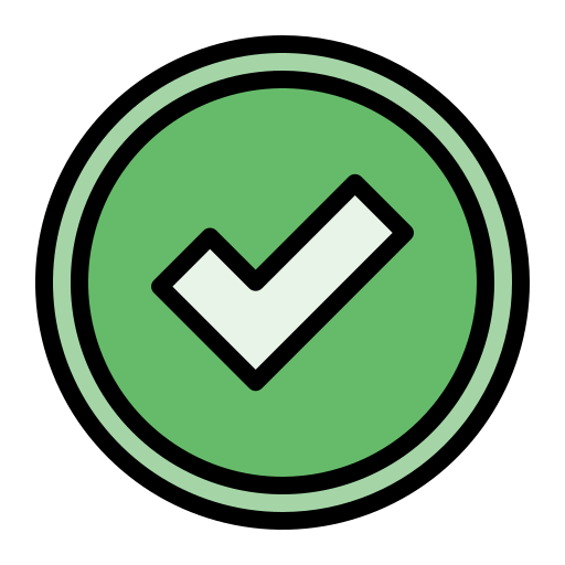 Approved Generic Outline Color icon