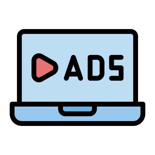 Online advertising Generic Outline Color icon