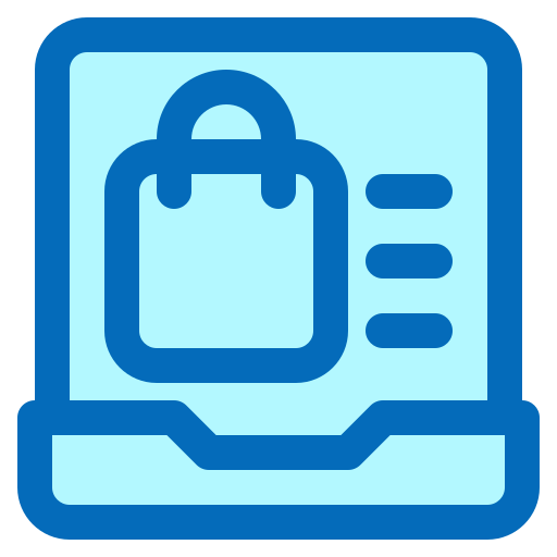 Online order Generic Blue icon