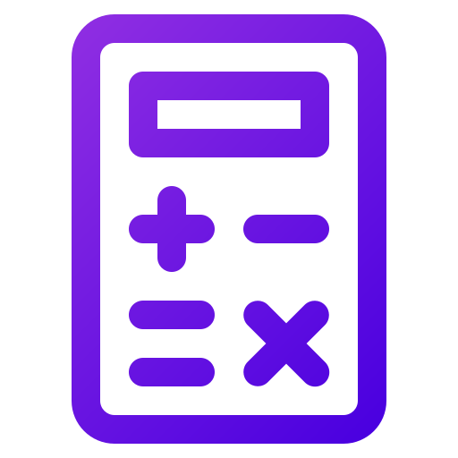 Calculadora Generic Gradient icono