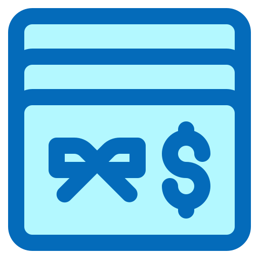 Member card Generic Blue icon