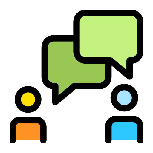 communicatie Generic Outline Color icoon