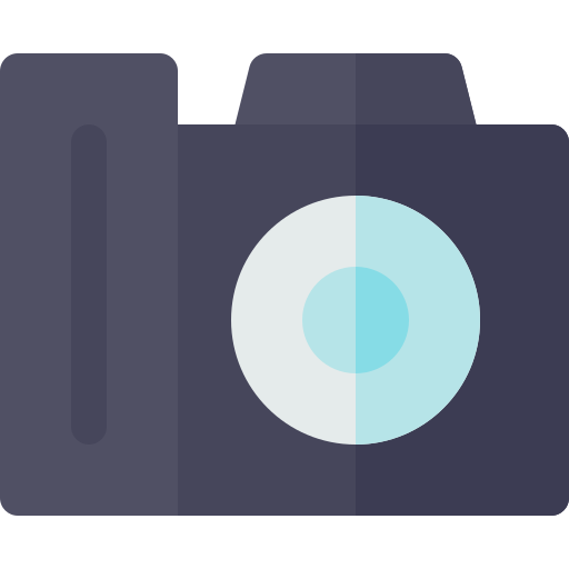 cámara digital Generic Flat icono