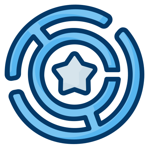 미로 Generic Blue icon