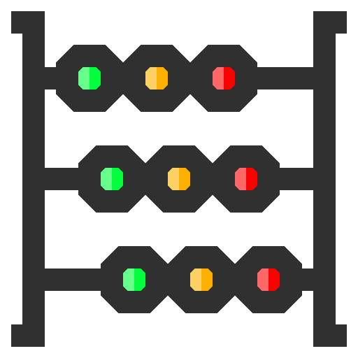 주판 Generic Outline Color icon