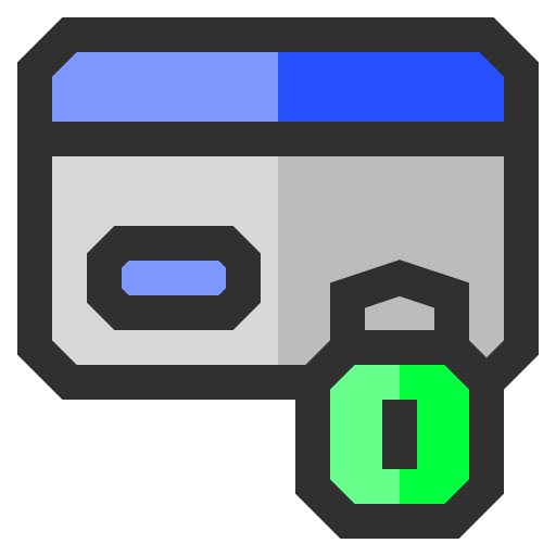 クレジットカード Generic Outline Color icon