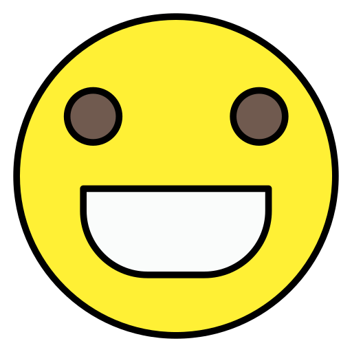sorridendo Generic Outline Color icona