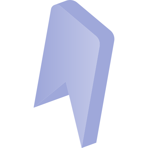Bookmark Generic Isometric icon