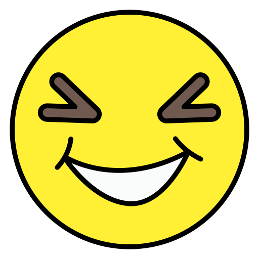 smiley Generic Outline Color icoon