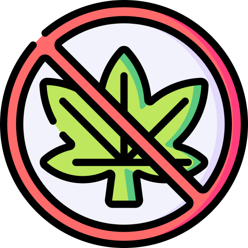 No drugs Special Lineal color icon