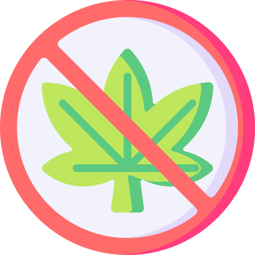 No drugs Special Flat icon