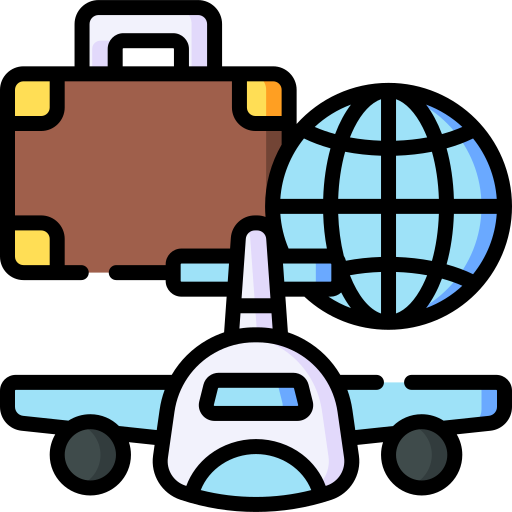 Business trip Special Lineal color icon