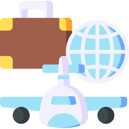 Business trip Special Flat icon